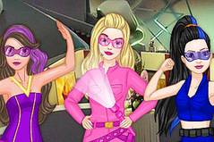 Одень Барби Шпионок - Barbie Spy Squad