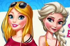 Барби и Эльза - Подруги - Barbie and Elsa Bffs