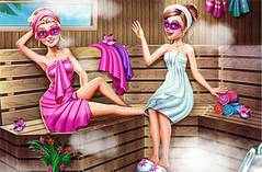 Барби в Сауне - Super Barbie Sauna Realife
