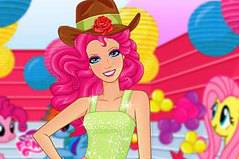 Перевоплощение Барби - Barbie Meets Equestria Girls