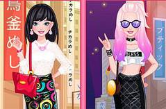 Образы для Барби 2 - Barbie Tokyo Kawaii vs Street