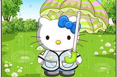 Дождливый День - Hello Kitty Raining Day