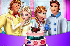 Свадебный Тортик - Frozen Family Cooking Wedding Cake