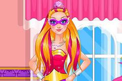Макияж Барби - Barbie Superhero Makeover