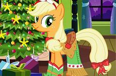 Новогодний Наряд Пони - Applejack Xmas Outfit