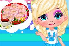 Печенье от Эльзы - Baby Elsa Rose Cookies for Mom