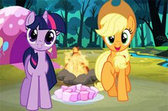 Пони на Пикнике - My Little Pony Camp Fun