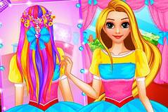 Прическа Принцессы 2 - Rapunzel Wedding Hair Design 2