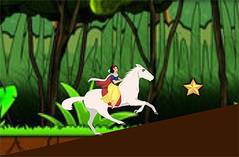 Принцесса на Лошади - Princess Snow White Horse Riding