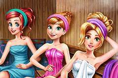 Принцессы в Сауне - Disney Princesses Sauna Realife