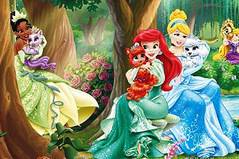 Принцессы в Замке - Disney Princess Castle Fun