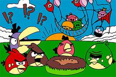 Раскрась Птичек - Angry Birds Coloring Game