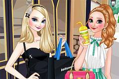 Сестры на Шопинге - Elsa And Anna Go Shopping