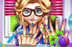 Супер Ногти Эльзы - Elsa Hipster Nails