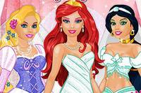 Диснеевская Свадьба Барби - Barbie Disney Style Wedding