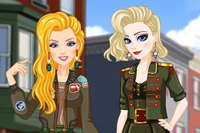 Военная Форма - Elsa аnd Barbies Army Look