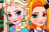 Эльза и Рапунцель - Elsa and Rapunzel Matching Outfits