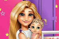 Мама и Малышка - Mommy Rapunzel Home Decoration