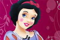 Красавица Белоснежка - Snow White Facial Makeover