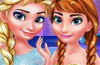 Макияж Анны и Эльзы - Frozen Prom Make Up Design