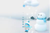Малыш и Снеговик - Snowman Jam