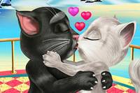 Поцелуй Анжелы и Тома - Tom And Angela Valentine Kiss