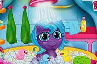 Пони в Ванной - Baby My Little Pony Bath