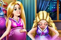 Шкаф Мамочек - Barbie аnd Rapunzel Pregnant Wardrobe