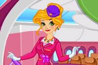 Стюардесса Рапунцель - Stewardess Rapunzel