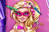 Стрижка Барби - Super Barbie Real Haircut