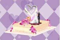 Украшаем Торт - Wedding Cake