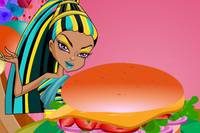 Бургеры Клео Де Нил - Monster High Hamburger Deco